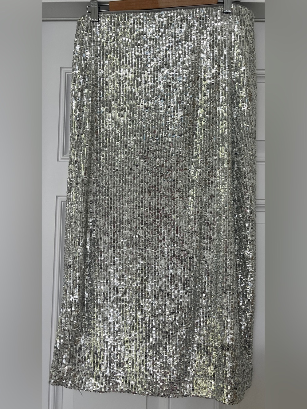 Ann Taylor Sequin Skirt size 12P - Picture 2 of 5